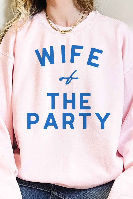 WIFE OF THE PARTY OVERSIZED SWEATSHIRT