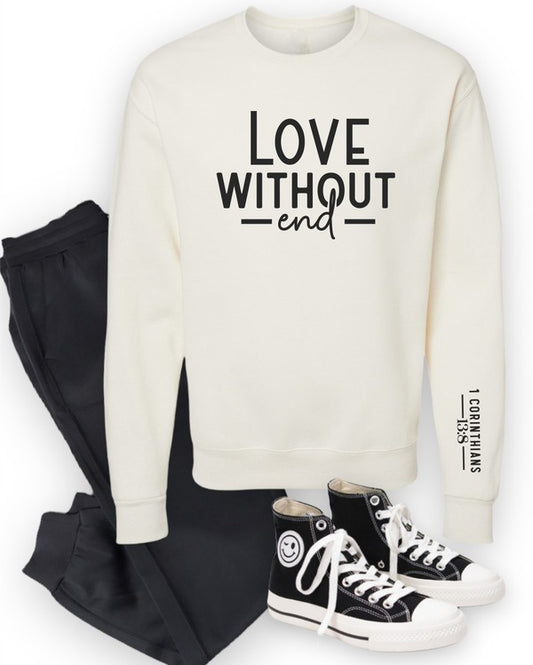 Love Without End CrewNeck Sweatshirt