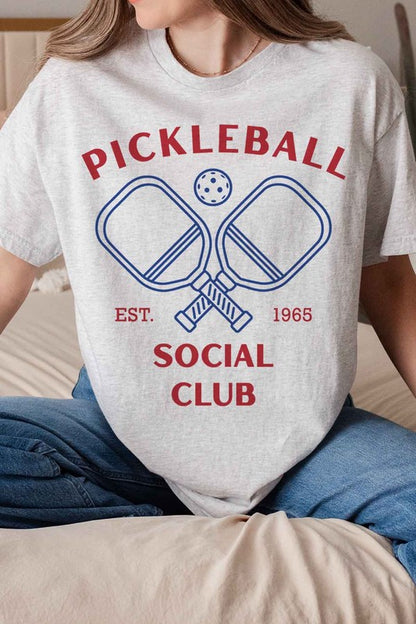 PICKLEBALL SOCIAL CLUB GRAPHIC TEE