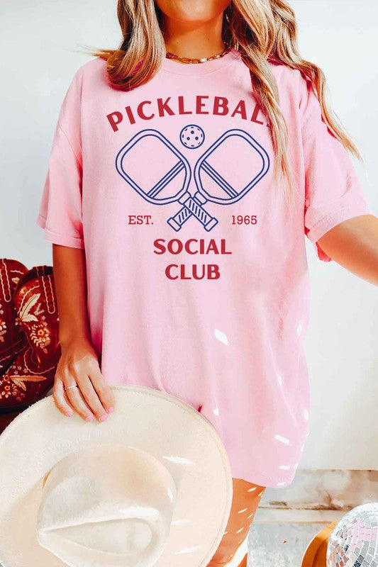 PICKLEBALL SOCIAL CLUB GRAPHIC TEE