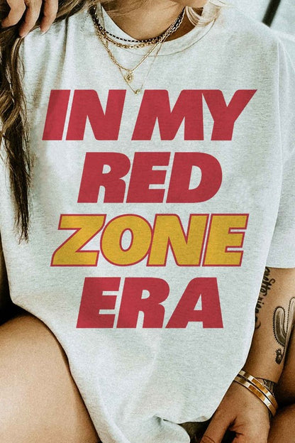 IN MY RED ZONE ERA FOOTBALL GRAPHIC TEE