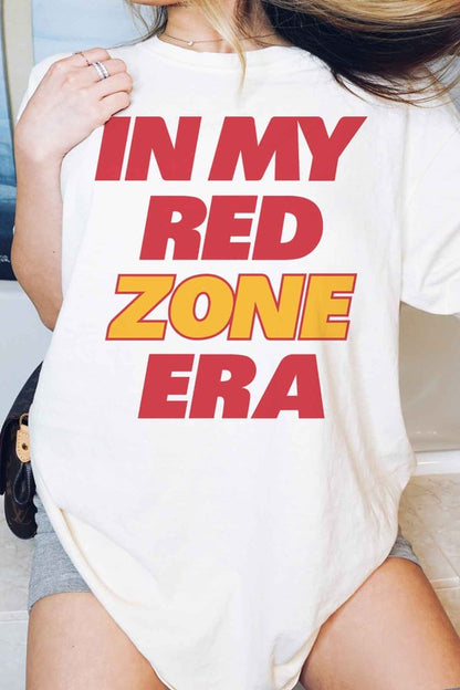 IN MY RED ZONE ERA FOOTBALL GRAPHIC TEE