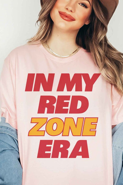 IN MY RED ZONE ERA FOOTBALL GRAPHIC TEE