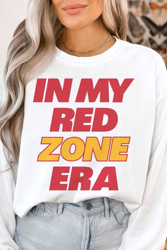 IN MY RED ZONE ERA FOOTBALL GRAPHIC SWEATSHIRT