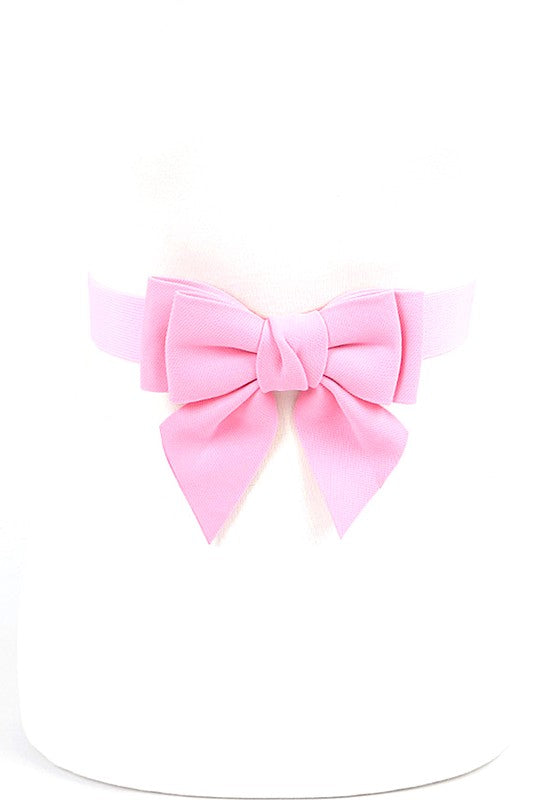 Bow Tie Fashion Elastic Belt