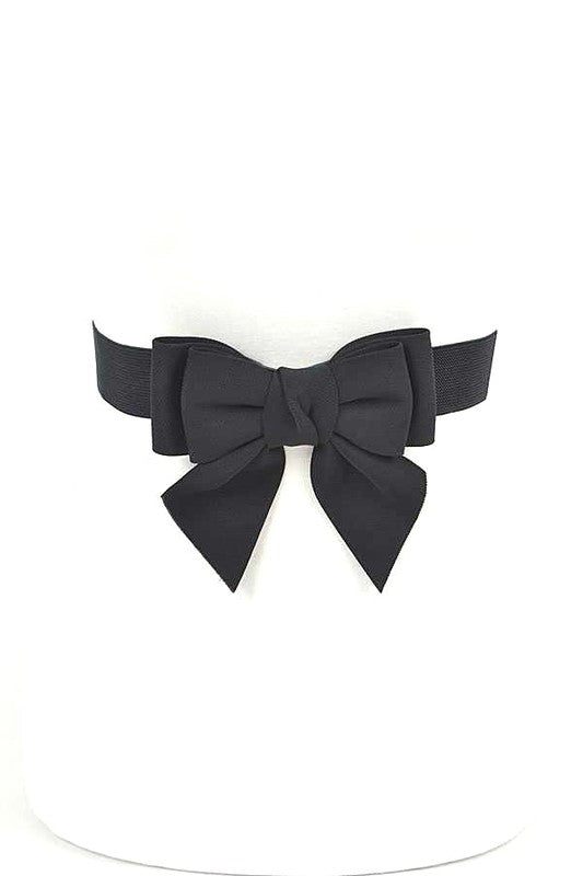 Bow Tie Fashion Elastic Belt