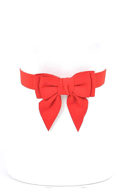 Bow Tie Fashion Elastic Belt