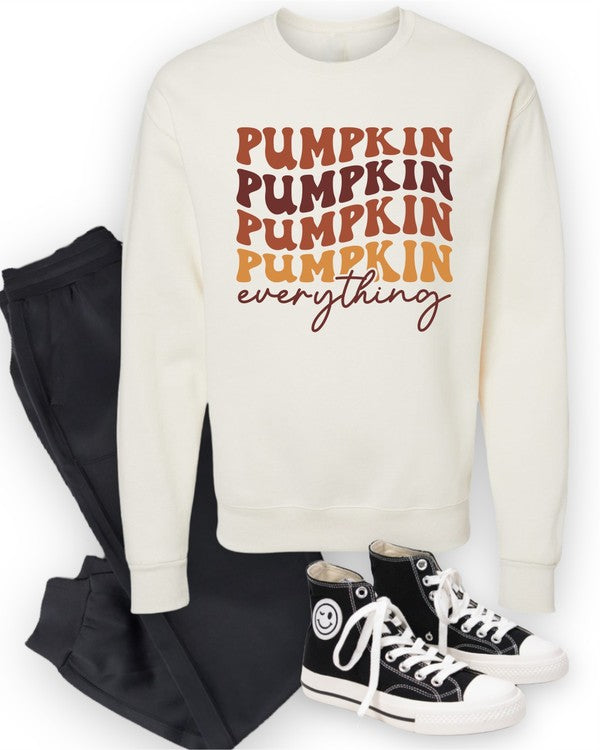 Pumpkin Everything Graphic Sweatshirt