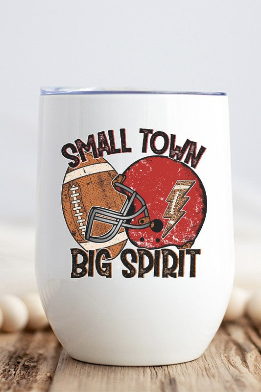 Game Day Red Helmet Big Spirit Wine Cup