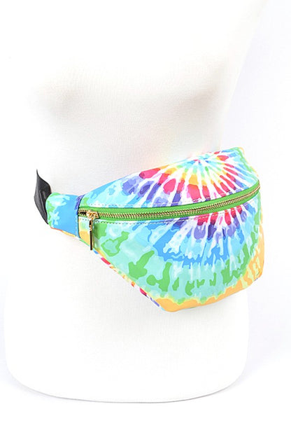 Tie Dyed Oversize Fanny Pack