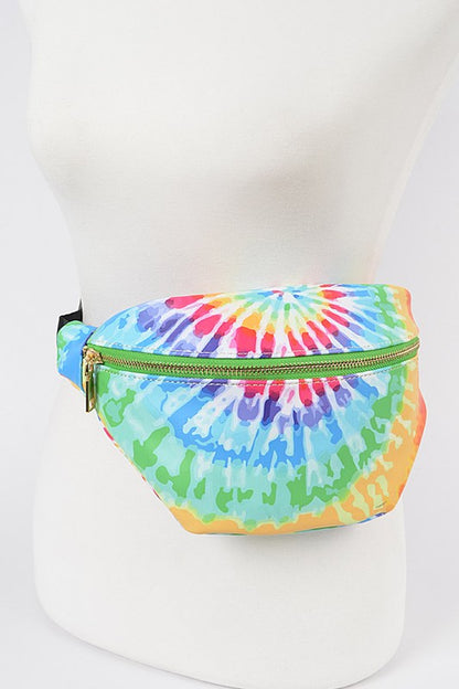 Tie Dyed Oversize Fanny Pack