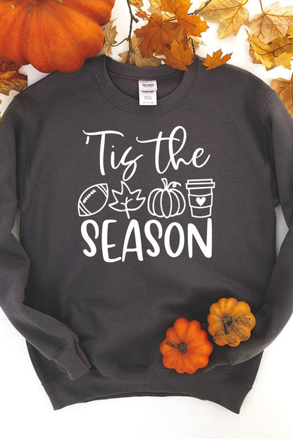 Tis The Season Football Pumpkin Sweatshirt