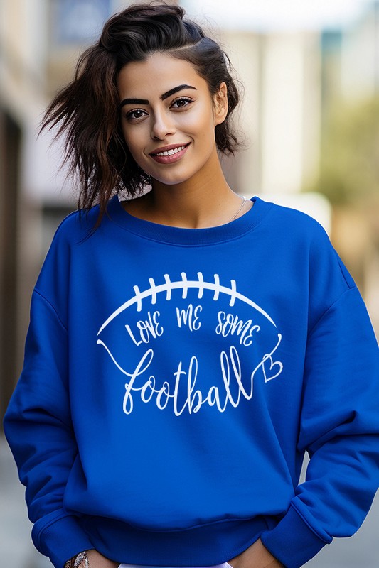 Gameday Fall Love Me Some Football Sweatshirt