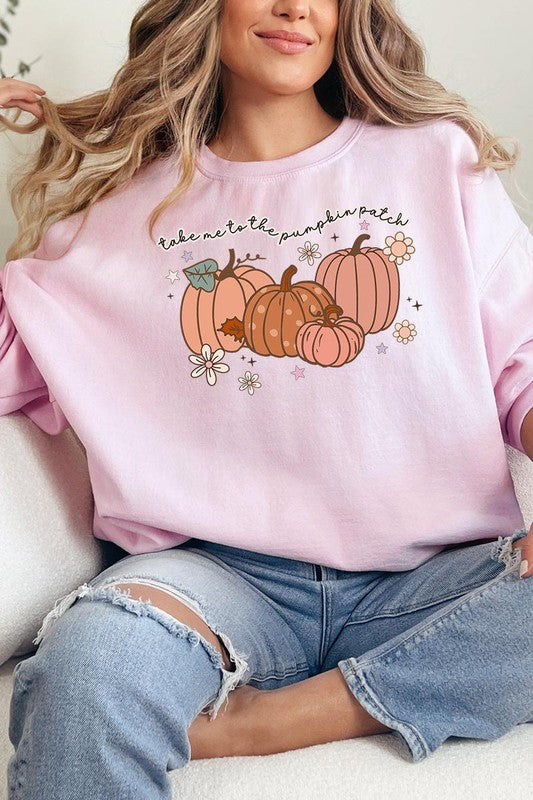 Take Me To The Pumpkin Patch Graphic Sweatshirts