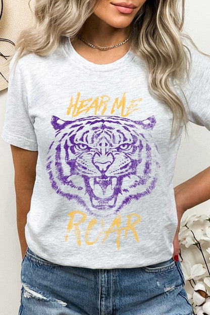 Hear Me Roar Tiger Graphic Tee