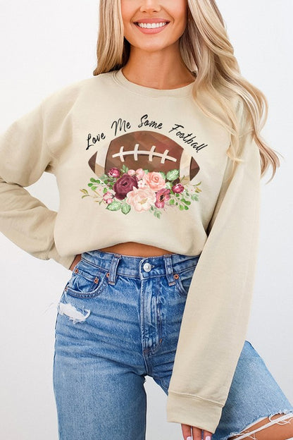 Fall Gameday Love Me Some Football Sweatshirt