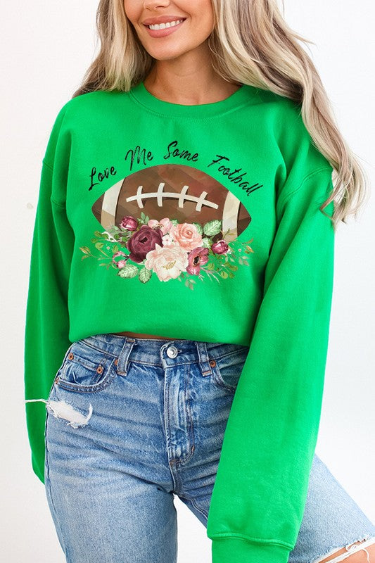 Fall Gameday Love Me Some Football Sweatshirt