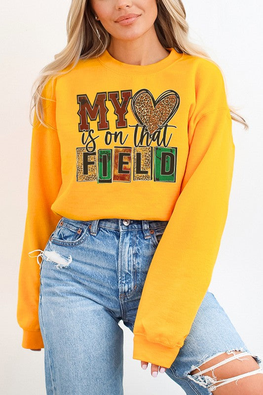 Gameday My Heart is on the Field Sweatshirt