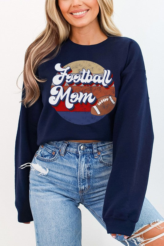 Gameday Fall Football Mom Graphic Sweatshirt