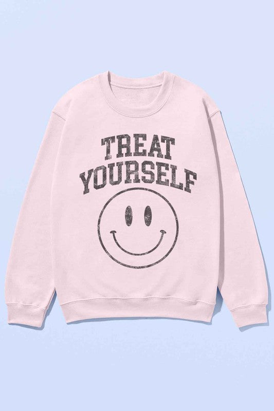 TREAT YOURSELF OVERSIZED SWEATSHIRT