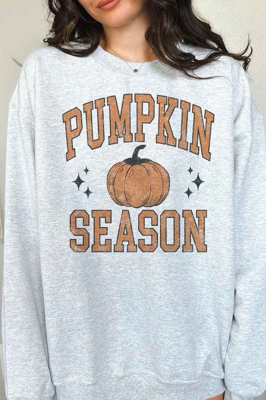 PUMPKIN SEASON FALL GRAPHIC SWEATSHIRT