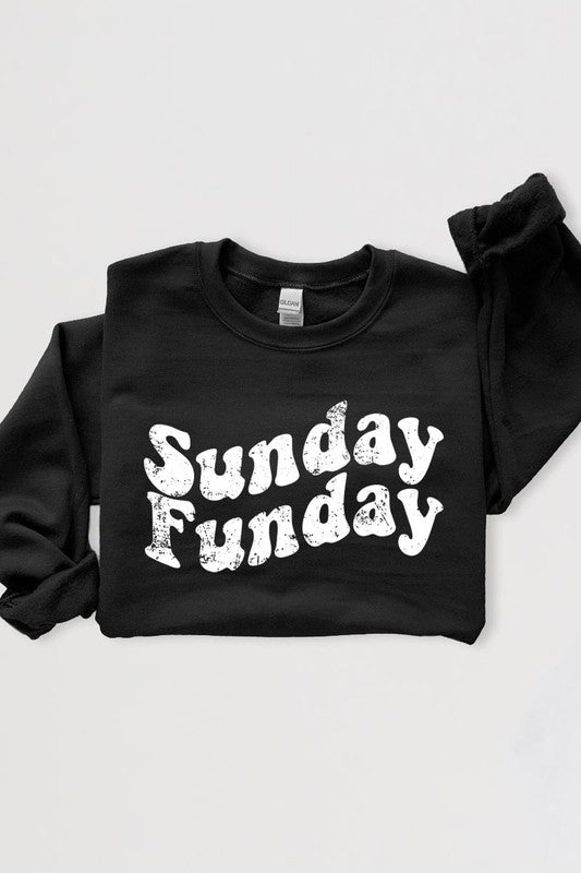 Sunday Funday Graphic Fleece Sweatshirts