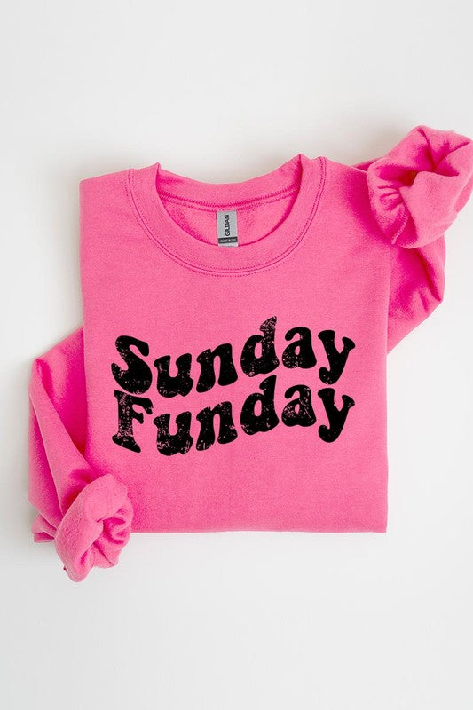 Sunday Funday Graphic Fleece Sweatshirts