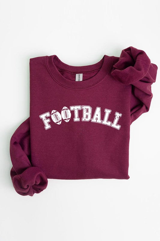 Football Graphic Fleece Sweatshirts