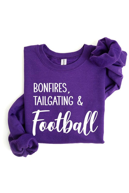 Bonfires Tailgating & Football Graphic Sweatshirts