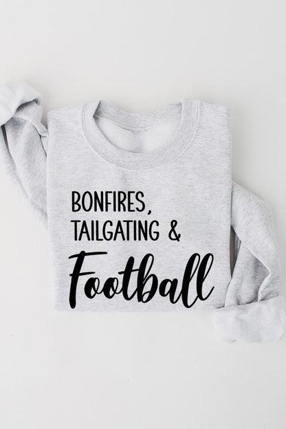 Bonfires Tailgating & Football Graphic Sweatshirts