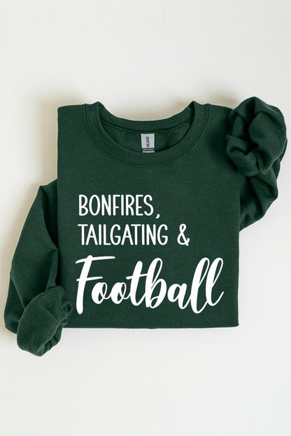 Bonfires Tailgating & Football Graphic Sweatshirts