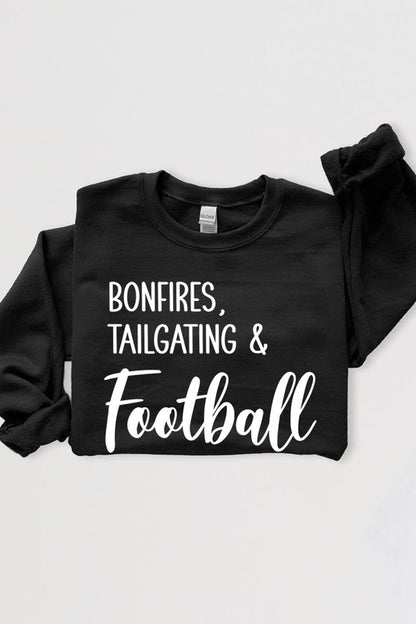 Bonfires Tailgating & Football Graphic Sweatshirts