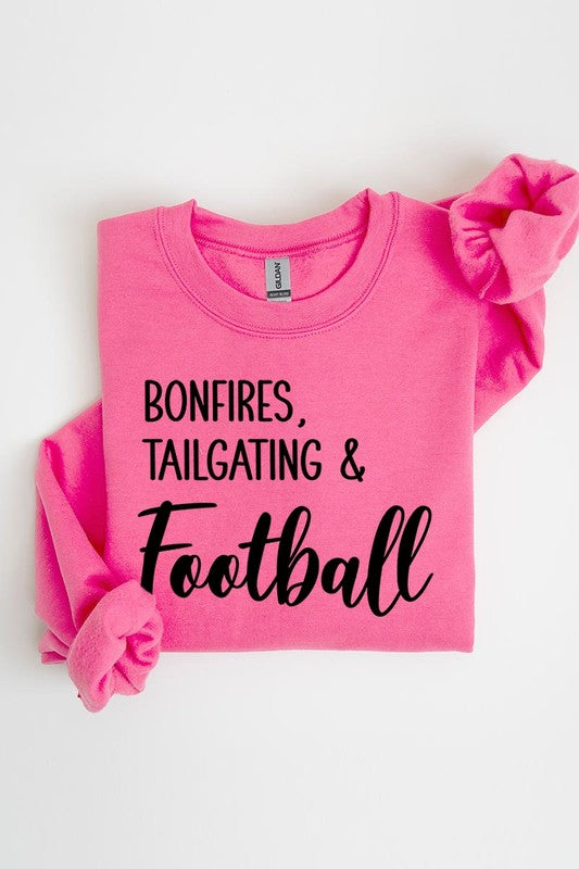 Bonfires Tailgating & Football Graphic Sweatshirts