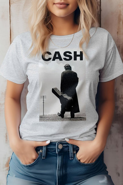 Walk The Line, Johnny Cash, Music Graphic Tee