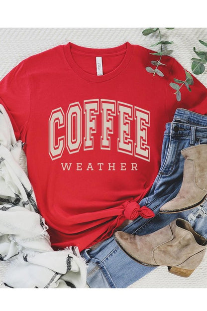 Coffee Weather Graphic Tee