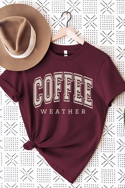 Coffee Weather Graphic Tee