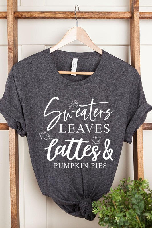 Sweaters,Leaves Graphic Tee