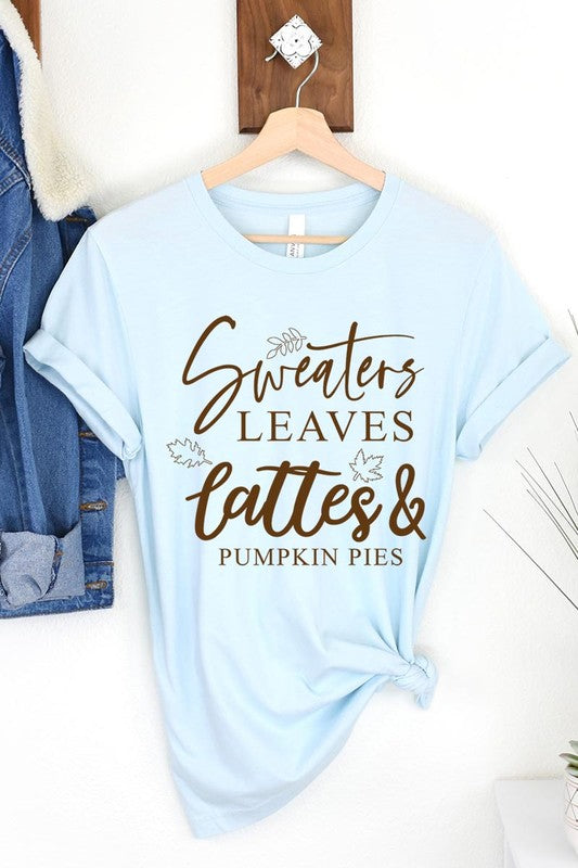 Sweaters,Leaves Graphic Tee