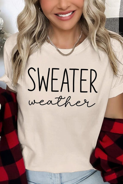 Sweater Weather Graphic Tee