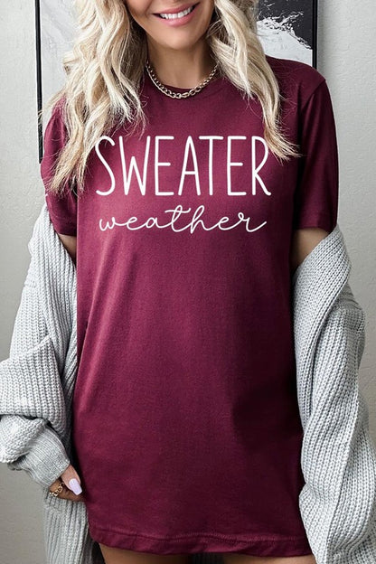 Sweater Weather Graphic Tee