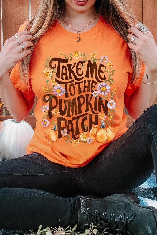 Take Me To The Pumpkin Patch Graphic Tee