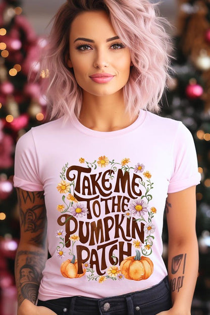 Take Me To The Pumpkin Patch Graphic Tee