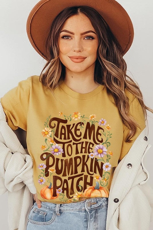 Take Me To The Pumpkin Patch Graphic Tee