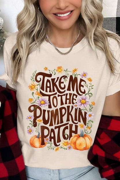 Take Me To The Pumpkin Patch Graphic Tee