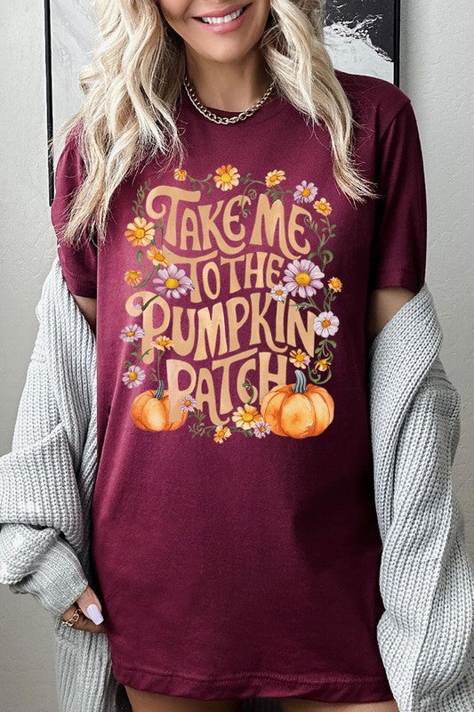 Take Me To The Pumpkin Patch Graphic Tee