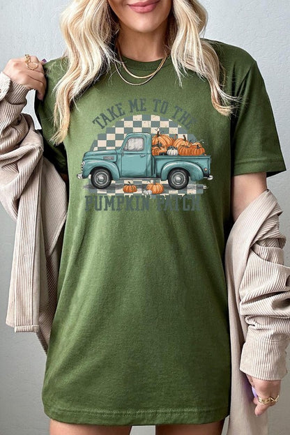 Take Me To The Pumpkin Patch Graphic Tee