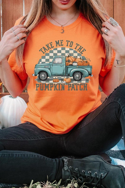 Take Me To The Pumpkin Patch Graphic Tee