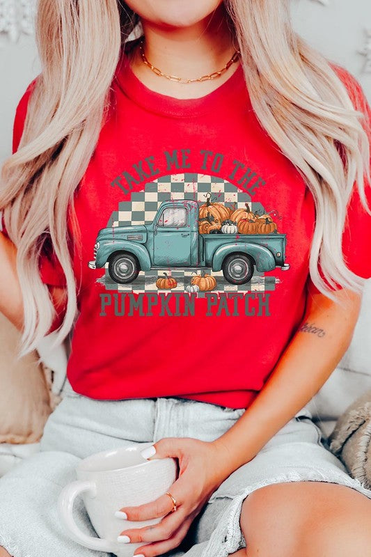 Take Me To The Pumpkin Patch Graphic Tee