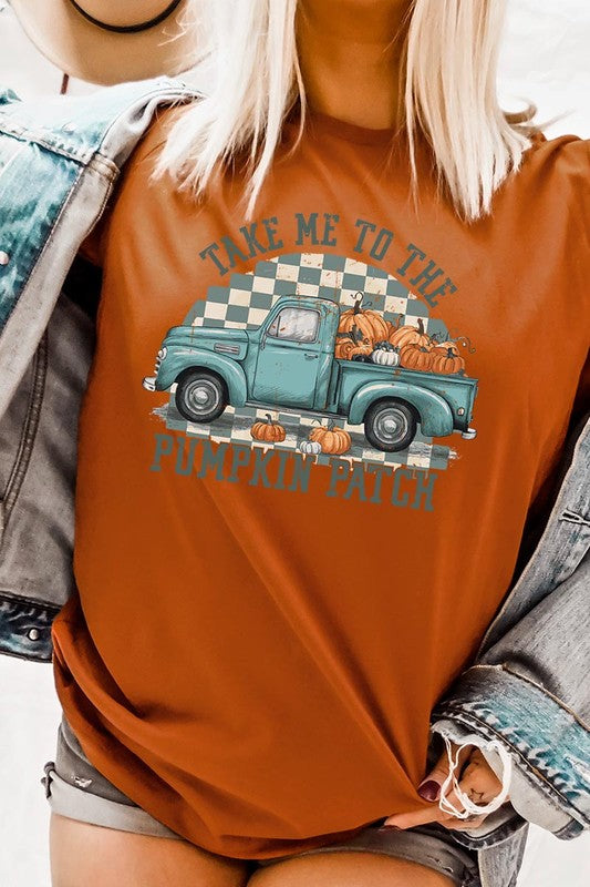 Take Me To The Pumpkin Patch Graphic Tee