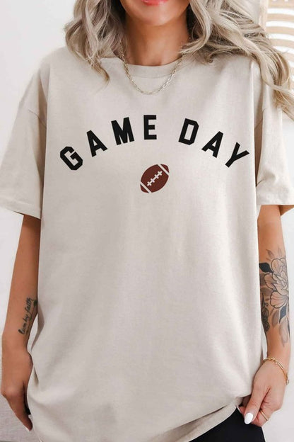 GAME DAY FOOTBALL TAILGATE GRAPHIC TEE